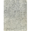 Cosmo Hand-Knotted Wool/Bamboo Silk Silver/Gray 8'x10' Area Rug