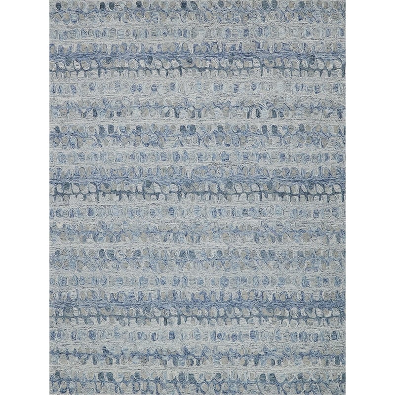 Colorplay Hand-Tufted New Zealand Wool Navy 10'x14' Area Rug