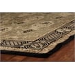 Contemporary Hand-Knotted New Zealand Wool Green 15'x20' Area Rug