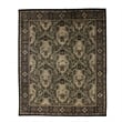 Contemporary Hand-Knotted New Zealand Wool Green 15'x20' Area Rug