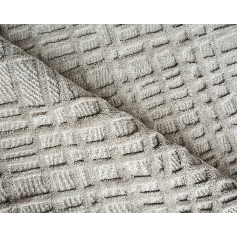 Crescendo Handloomed Bamboo Silk Silver 9'x12' Area Rug