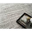 Crescendo Handloomed Bamboo Silk Silver 9'x12' Area Rug