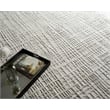 Crescendo Handloomed Bamboo Silk Silver 9'x12' Area Rug