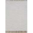 Crescendo Handloomed Bamboo Silk White 12'x15' Area Rug