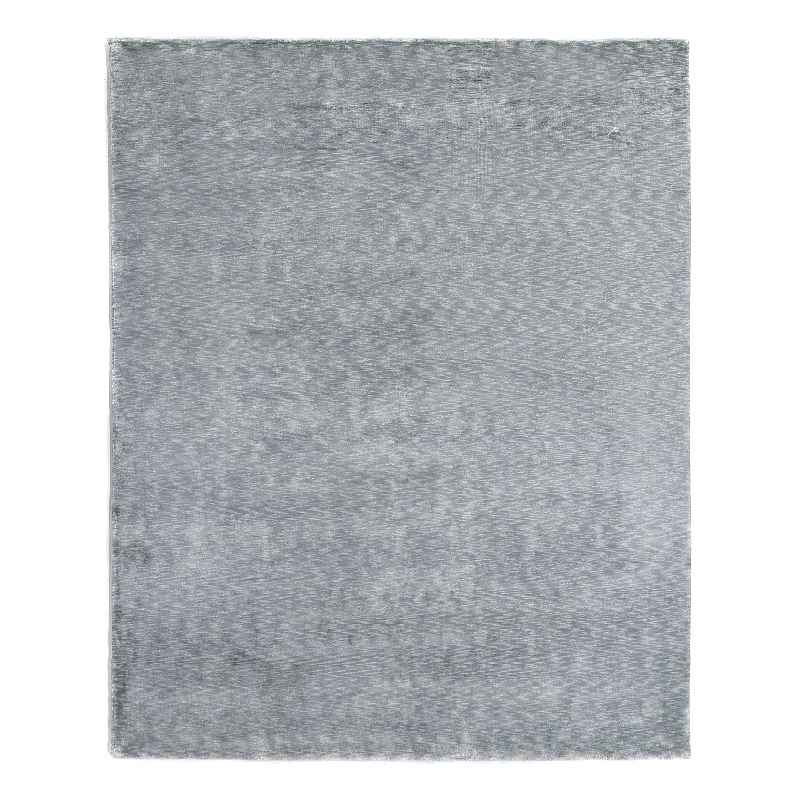 Dove Handloomed Viscose Blue 6'x9' Area Rug