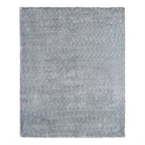 Dove Handloomed Viscose Blue 6'x9' Area Rug