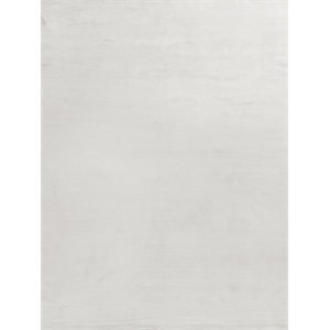 Dove Handloomed Viscose White 6'x9' Area Rug