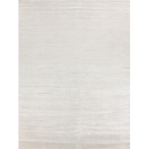 Dove Handloomed Viscose Silver 9'x12' Area Rug