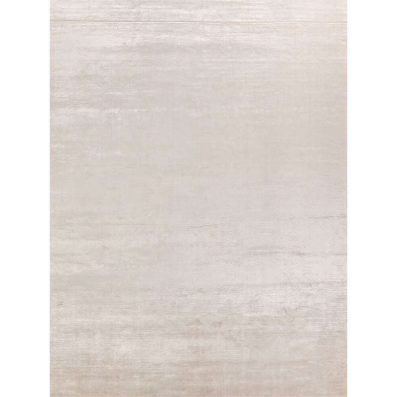 Dove Plain Handloomed Viscose Silver 12'x15' Area Rug