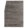 Dove Plain Handloomed Viscose Dark Gray 8'x10' Area Rug