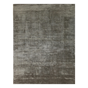 Dove Plain Handloomed Viscose Dark Gray 8'x10' Area Rug