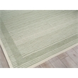 Dusseldorf Hand-Tufted New Zealand Wool Sage Green/Ivory 6'x9' Area Rug