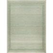 Dusseldorf Hand-Tufted New Zealand Wool Sage Green/Ivory 6'x9' Area Rug