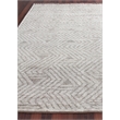 Eaton Hand-Knotted Wool/Bamboo Silk Beige 6'x9' Area Rug
