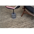 Eaton Hand-Knotted Wool/Bamboo Silk Gray 10'x14' Area Rug