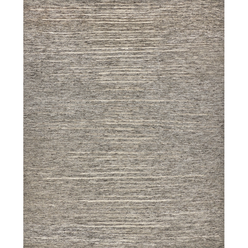 Eaton Hand-Knotted Wool/Bamboo Silk Gray 10'x14' Area Rug