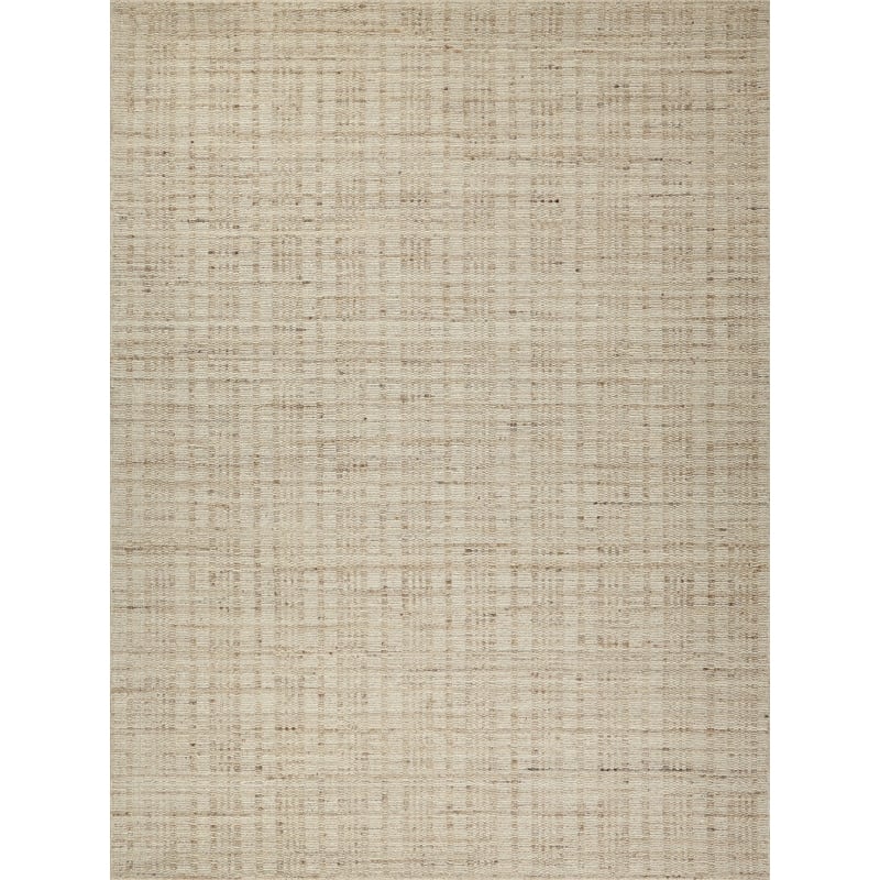 Desi Hand-Knotted Wool Light Beige 6'x9' Area Rug