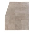 Distressed Suede Hand-Tufted Leather Suede Beige 9'6
