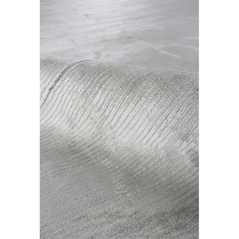 Dove Handloomed Viscose Light Blue 15'x20' Area Rug