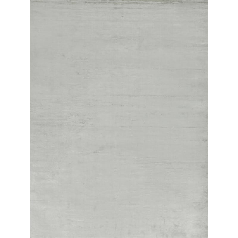 Dove Handloomed Viscose Light Blue 9'x12' Area Rug