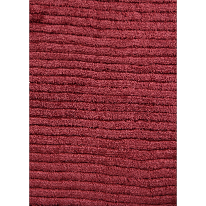 Dove Handloomed Viscose Red 11'6