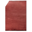 Dove Handloomed Viscose Ruby Red 8'x10' Area Rug
