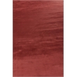 Dove Handloomed Viscose Ruby Red 8'x10' Area Rug