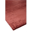 Dove Handloomed Viscose Ruby Red 8'x10' Area Rug