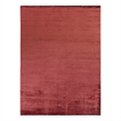 Dove Handloomed Viscose Ruby Red 8'x10' Area Rug