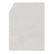 Duo Handloomed Wool/Bamboo Silk White/Beige 2'x3' Area Rug
