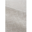 Duo Handloomed Wool/Bamboo Silk White/Beige 2'x3' Area Rug