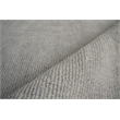 Duo Handloomed Wool/Bamboo Silk Dark Gray/Silver 2'x3' Area Rug