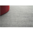 Duo Handloomed Wool/Bamboo Silk Dark Gray/Silver 2'x3' Area Rug