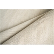 Duo Handloomed Wool/Bamboo Silk Beige/White 2'x3' Area Rug