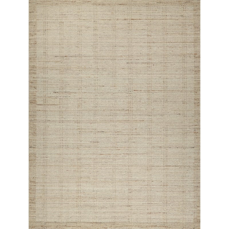 Desi Hand-Knotted Wool Beige 12'x15' Area Rug
