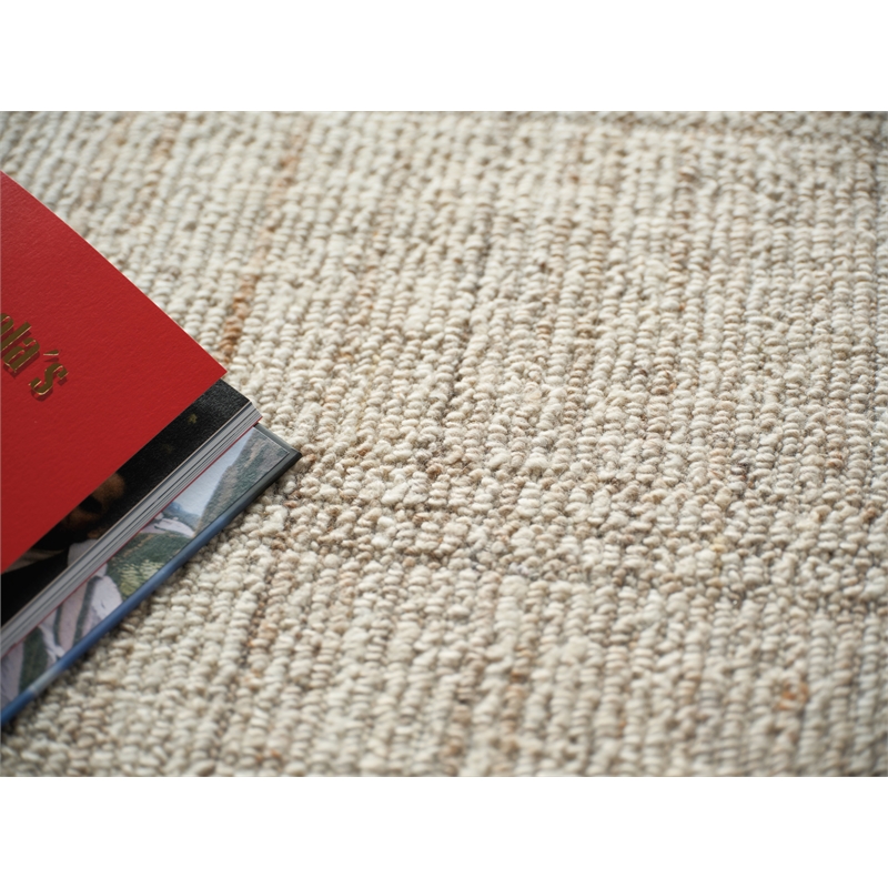 Desi Hand-Knotted Wool Beige 14'x18' Area Rug