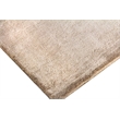 Dove Plain Handloomed Viscose Beige 8'x10' Area Rug
