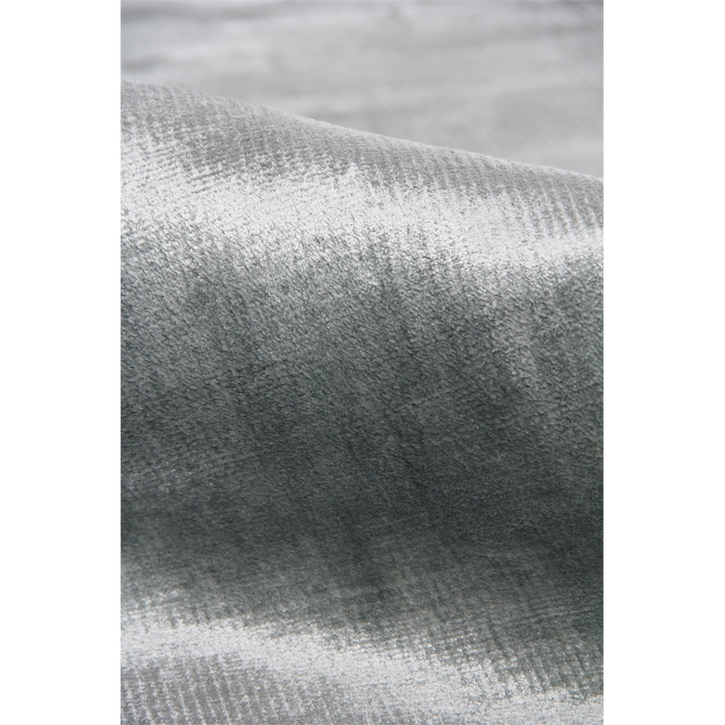 Dove Plain Handloomed Viscose Blue Aqua 9'x12' Area Rug