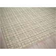 Desi Hand-Knotted Wool Light Silver 12'x15' Area Rug