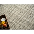 Desi Hand-Knotted Wool Light Silver 12'x15' Area Rug