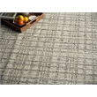 Desi Hand-Knotted Wool Light Silver 12'x15' Area Rug