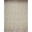 Desi Hand-Knotted Wool Light Silver 14'x18' Area Rug