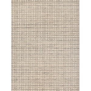 Desi Hand-Knotted Wool Light Silver 9'x12' Area Rug