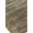 Dove Handloomed Viscose Mushroom 3'x5' Area Rug