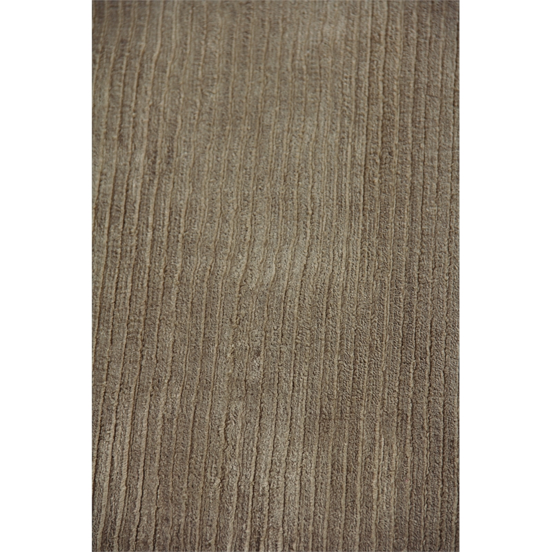 Dove Handloomed Viscose Mushroom 9'x12' Area Rug
