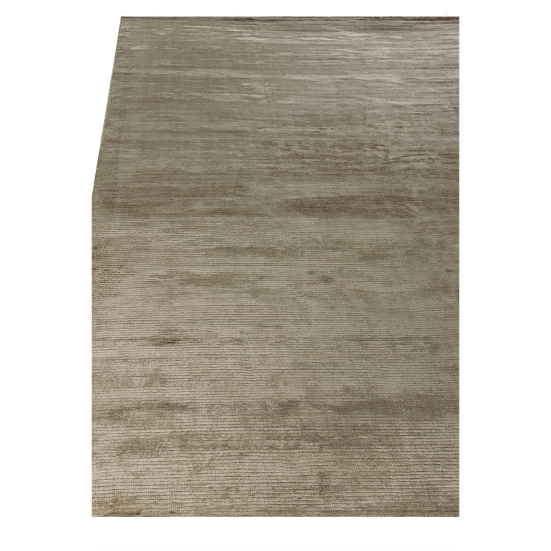 Dove Handloomed Viscose Mushroom 9'x12' Area Rug