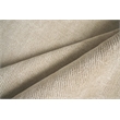 Duo Handloomed Wool/Bamboo Silk Gray/White 2'x3' Area Rug