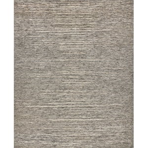 Eaton Hand-Knotted Wool/Bamboo Silk Gray 8'x10' Area Rug