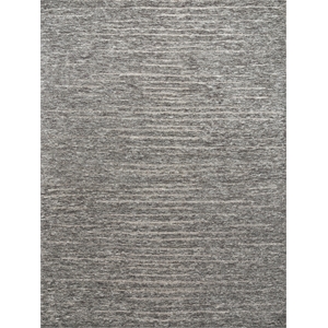 Eaton Hand-Knotted Wool/Bamboo Silk Gray/Ivory 10'x14' Area Rug