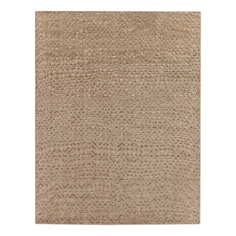 Demani Handloomed New Zealand Wool Straw 8'x10' Area Rug